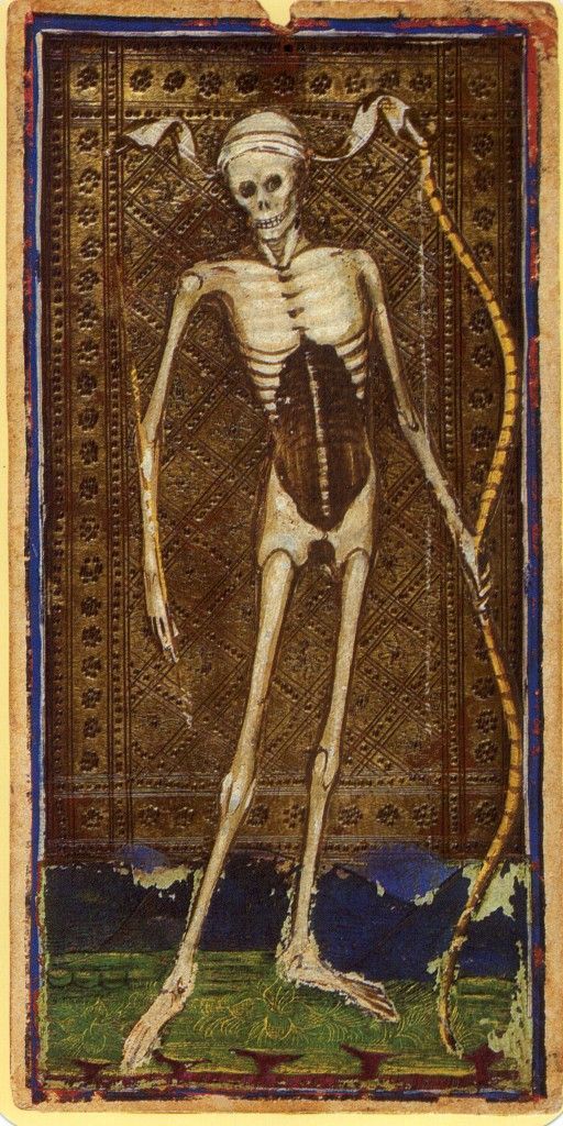 La Mort, tarot Visconti-Sforza