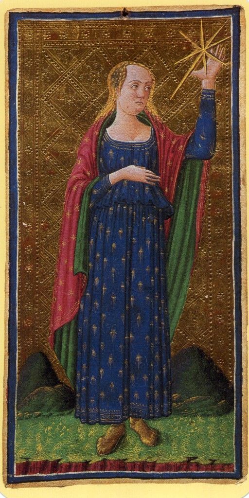 L’Étoile, tarot Visconti-Sforza