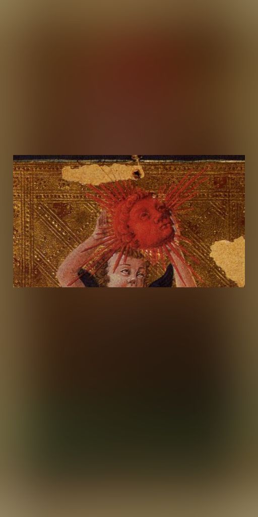 Le Soleil, tarot Visconti-Sforza